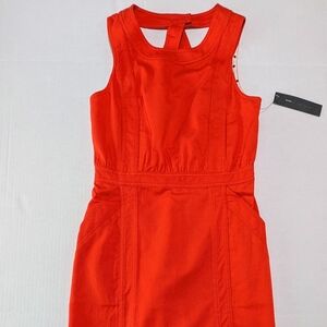 Marc By Marc Jacobs Orange Sleeveless Dress